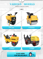 Machines de construction 1 tonne 2 tonnes 3 tonnes 4 tonnes 5 tonnes 6 tonnes 8 tonnes compacteur complet à rouleau hydraulique à double tambour