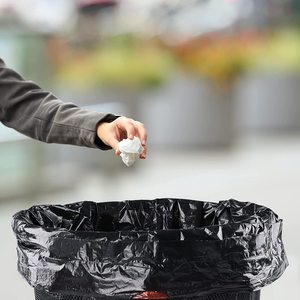 Custom printed 30 23 13 gallon eco friendly compostable biodegradable plastic large <b>small</b> drawstring <b>black</b> trash garbage <b>bag</b> - Product Image 5