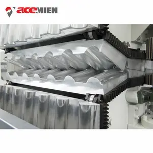 Pvc Synthetische Hars Dak Tegel Plastic Dakbedekking Vellen Maken Forming Machine
