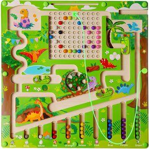 Từ Montessori bảng vẽ màu sắc và số Mê Cung cho mầm non giáo dục học Tập Toán học đồ chơi cho trẻ em - Product Image 1