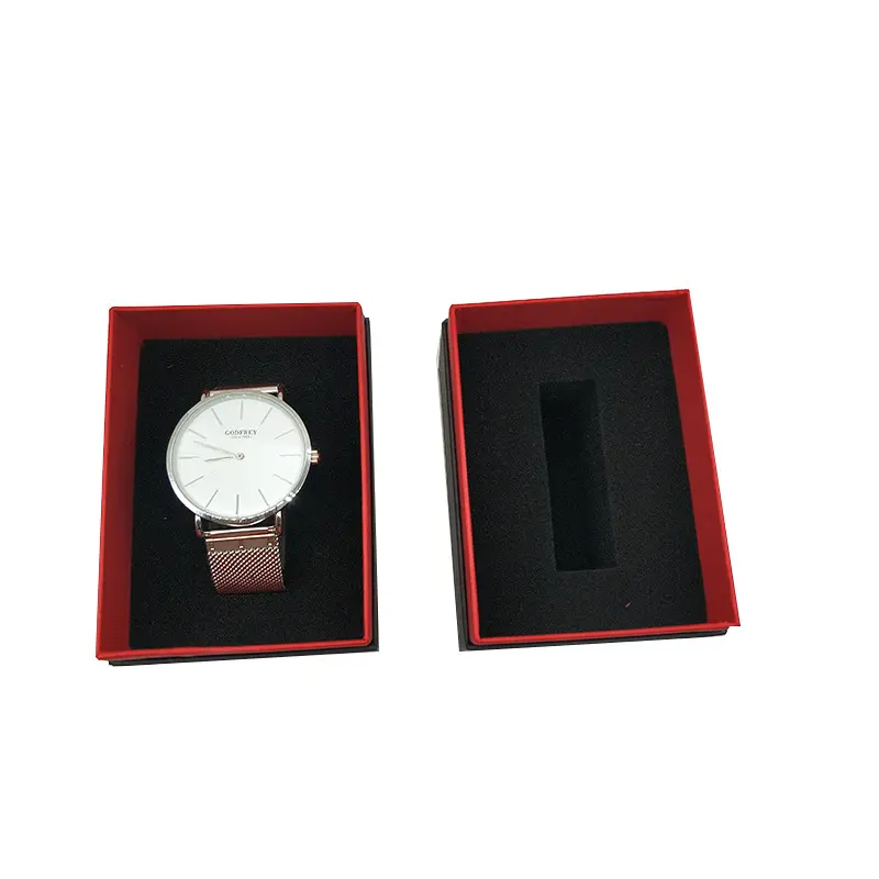 Well Sealed Classical Watch Box Packaging With Luxury Design Watch Man Logo Packaging Boxes