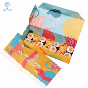 Caja de Empaque para Llevar Comida, Sushi, Desechable, Elegante, de Calidad Premium, Ecológica, con Logotipo Personalizado Impreso - Product Image 2
