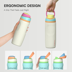 Hong Ling: 500ml <strong>OMNIS</strong> Patented Design and Hidden Push-Tab Lid American MUSE Award, Custom <strong>Patterns</strong> - Product Image 3
