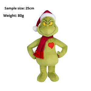 Peluche <span class=keywords><strong>del</strong></span> <span class=keywords><strong>Grinch</strong></span> de Venta al por Mayor de Fábrica, Genio Verde Navideño, <span class=keywords><strong>Muñeco</strong></span> <span class=keywords><strong>del</strong></span> Perro Max, Regalo para Niños - Product Image 4