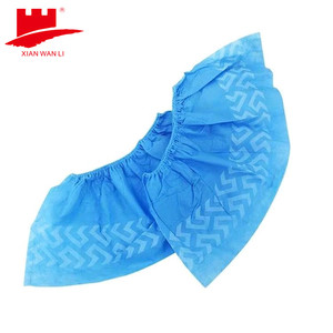 Couvre-chaussures anti-dérapant jetable en PP non tissé-Acheter une couverture de chaussures de sécurité pour <span class=keywords><strong>les</strong></span> visiteurs, 35g/m2 - Product Image 5