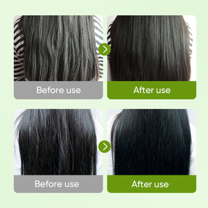 Masque capillaire réparateur ultra-lumineux à l'aloe vera SADOER, acide hyaluronique, ingrédients biologiques, nourrit les cheveux secs, crème hydratante lissante - Product Image 4