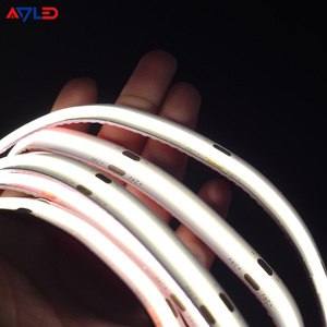 แผงวงจรพิมพ์ PCB ระบายความร้อนได้ดี ง่ายต่อการขึ้นรูป พร้อมแผ่นเหล็ก  แถบไฟ LED Cob 480 หลอด/เมตร แสงวอร์มไวท์/แสงธรรมชาติ  แถบไฟ LED FCOB แบบยืดหยุ่น - Product Image 4