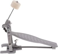 Pédale de grosse caisse simple avec batte en feutre, accessoire de percussion pour batterie jazz, vente en gros