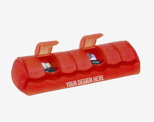 Organizzatore di pillole personalizzato con Logo regalo promozionale <span class=keywords><strong>per</strong></span> farmacia salute settimanale <span class=keywords><strong>contenitore</strong></span> di medicina personalizzato scatola medica - Product Image 4