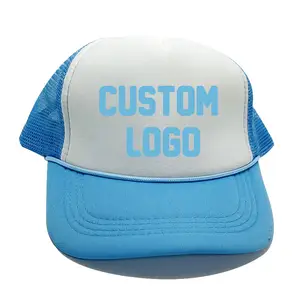 Offre Spéciale casquette de camionneur en mousse brodée personnalisée avec corde