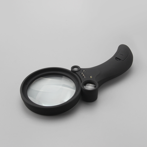 Lente d'Ingrandimento per Diamanti 2.5X 25X 55X Lente per Orologiaio Lente per Gioielli con Luce LED e UV a Batteria - Product Image 5