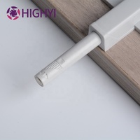 HIGHYI amortisseur de porte d'armoire robuste amortisseurs tiroir de meubles dispositif de rebond caché amortisseur de porte à fermeture douce