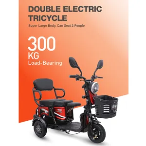 EEC V3-XN modello 400w 800w triciclo elettrico Scooter elettrico a 3 ruote di alta qualità con cestello