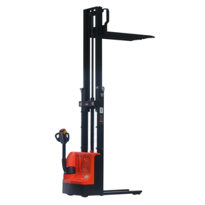 Apilador Eléctrico TOP ELES-12J de 1.2 Toneladas y 1.5 Toneladas, Apilador Autoelevador de 3M y 3.5M, Elevador de Palets con Patas Separadas, Montacargas Apilador de Palets - Product Image 1