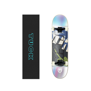 7PLY เมเปิ้ลแคนาดาเกรดดีพร้อมกราฟิกสำหรับสเก็ตบอร์ดล่องเรือ - Product Image 1