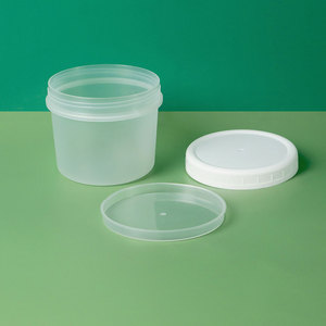 مجمد محكم الغلق لتخزين الطعام حاويات بلاستيكية من مادة PP مع حاويات - Product Image 6