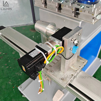 Máquina de impresión de almohadilla Servo de alta velocidad Tampon Impresora de almohadilla automática semiautomática de 4 colores para copa de vino Tapa de botella de perfume Cono de taza
