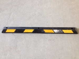 2 Mét Chiều Dài Cao Su Chặn Bánh Xe Ô Tô Chocks Dấu Hiệu An Toàn Đỗ Xe - Product Image 3