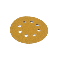 Série de disques abrasifs, 125mm, 8 trous, pour disques de sable or, papier abrasif, haute qualité, livraison gratuite, DH85