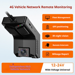 Caméra embarquée 4G à double objectif pour la gestion de flotte, haute définition, grand angle 140°, vision nocturne, enregistrement en boucle et surveillance à distance - Product Image 2