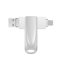 Haute Qualité 3 dans 1 USB Flash Drive 16GB 32GB 64 GO 128GB 3.0 Type C Clé USB OTG Pour Android/Mobile téléphone/Ordinateur Pour iPhone