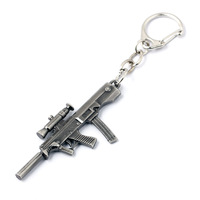 Jeu cf csgo Porte-clés Mini Ak47 M4A1 M16 Arme Pistolet Modèle Pendentif Porte-clés Sac Clé Accessoire