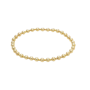 Pulsera Elástica de Lujo con Cuentas de Plata 925 Chapadas en Oro Premium para Mujer, Joyería de Moda, Regalos al por Mayor - Product Image 2