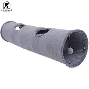 Pet Inklapbare Kat <span class=keywords><strong>Tunnel</strong></span> Kat Speelgoed Play <span class=keywords><strong>Tunnel</strong></span> Duurzaam Suede Hideaway Huisdier <span class=keywords><strong>Crinkle</strong></span> <span class=keywords><strong>Tunnel</strong></span> Met Bal 12 Inch Diameter - Product Image 1