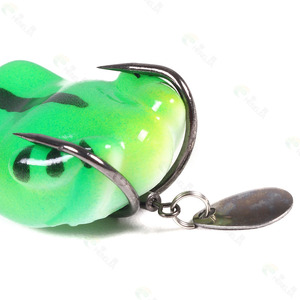 Bán Buôn 5.5Cm/11G Nổi Nước Nhảy Ếch Nhảy Ếch Lures Nhà Máy Ếch Thu Hút Hàng Đầu Với Sequins - Product Image 2
