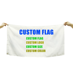 Banderas Personalizadas para Autos de Equipos de Fútbol, Impresas en Poliéster con Logotipo, Impresión <span class=keywords><strong>Digital</strong></span> para Equipos Deportivos, Carreras <span class=keywords><strong>y</strong></span> Eventos - Product Image 2