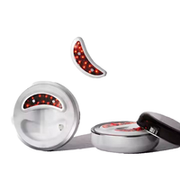 Patch de beauté intelligent anti-âge pour les yeux et la peau, micro-courant, vibration rouge, atténue les ridules, équipement de massage professionnel
