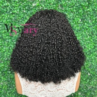 Perruques courtes bouclées Pixie en cheveux humains 100% vietnamiens, non tissées, fabriquées à la machine, qualité SDD Super Double Drawn, pour revendeurs - NOUVEAU