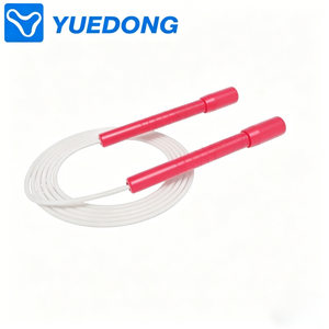Cuerda <span class=keywords><strong>de</strong></span> Saltar Profesional Yuedong <span class=keywords><strong>de</strong></span> Alta Calidad y Durabilidad, 2.9m, 4mm, PVC, con Agarre Cómodo <span class=keywords><strong>de</strong></span> PP+TPR, Portátil para <span class=keywords><strong>Fitness</strong></span> - Product Image 2