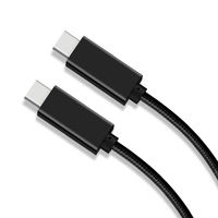 Cable USB-C a USB-C Avanzado Xput USB 3.1 Gen2, 10 Gbps, 100 W PD, Carga Rápida de 5 A, Video 4K para Computadora, MacBook Pro, iPad Pro