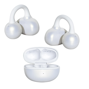Clip on Earbuds LED Indicator <b>for</b> 6.0 ENC Noise Cancelling IPX4 Waterproof Touch <b>Control</b> <b>for</b> Daily Commuting Work - Product Image 1