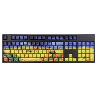 Customized Cherry Keyboard Van Gogh Crow Wheat Field PBT Keycaps French OEM Sublimation Transparent Side Engraved OEM
