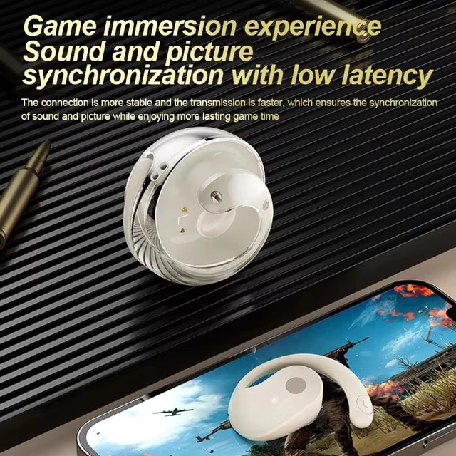 2026 Mini Wireless Open Ear Earbuds Buds Outdoor Sport Waterproof ENC Headphone EarphonesEarbuds