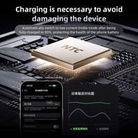 Batterie externe sans fil portable, 10000 mAh, chargeur magnétique rapide pour smartphones