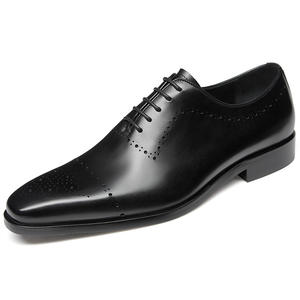 Chaussures habillées Oxford respirantes pour hommes, best-seller, élégantes, rehaussantes, antidérapantes, imperméables, marque Shivanee - Product Image 1