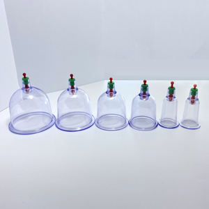 Cangkir Bekam Vakum, Plastik Kualitas Terbaik (PC AS) Set 1 Sampai 6 Ukuran Cangkir Tunggal - Product Image 3