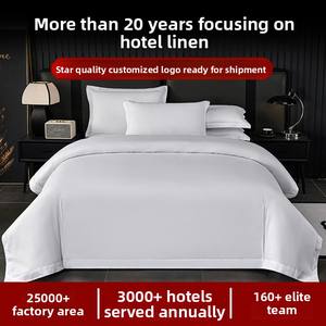 <span class=keywords><strong>Linge</strong></span> <span class=keywords><strong>de</strong></span> <span class=keywords><strong>lit</strong></span> d'hôtel moderne 80*80s tissé 400TC fil <span class=keywords><strong>satin</strong></span> pur <span class=keywords><strong>coton</strong></span> écologique durable toute saison pour maisons d'hôtes couette - Product Image 3