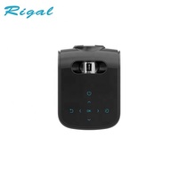 Rigal — Mini projecteur Portable sans fil, haute luminosité, wi-fi, haut-parleur, 1080p