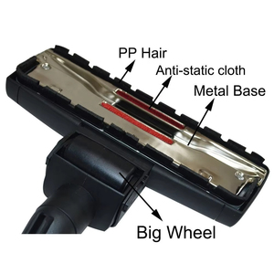 Brosse MIELES de 35 MM DE DIAMÈTRE <span class=keywords><strong>pour</strong></span> <span class=keywords><strong>aspirateur</strong></span>, nettoyage des sols, tête de brosse en métal, <span class=keywords><strong>pièces</strong></span> <span class=keywords><strong>détachées</strong></span>, accessoire - Product Image 2