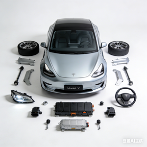 Kits de carrosserie pour pare-chocs avant Tesla Model 3/Y - Plastique et ABS légers, robustes, à fixation par boulons, ajustement universel avec boulons de taille standard - Product Image 4