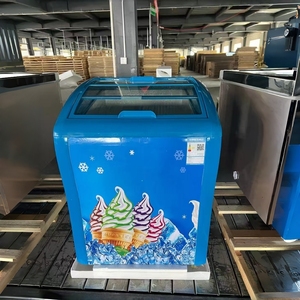 Refrigerador comercial tipo vitrina con tapa abierta para helados, congelador rápido y enfriador instantáneo - Product Image 6