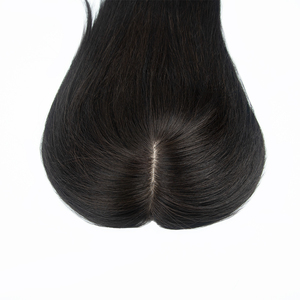 Ready to Ship Premium <b>Fishnet</b> Topper Hair Toupee for White Women Silk Top Base Thin One Donor European Virgin Hair in Stock - Product Image 3