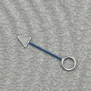 Accesorio para Reloj, Bisel Triangular con Marco Plateado en Forma de Flecha GMT - Manecilla de Reloj Despertador - Product Image 5
