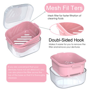 Boîte de rangement pour dents élégante et multifonctionnelle à des fins promotionnelles. Rangement à trois niveaux, nettoyable et imbibable. Dédié - Product Image 2