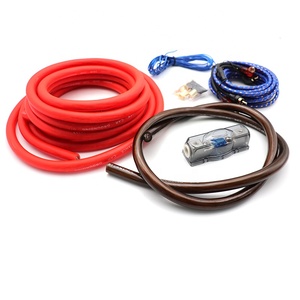 Hàng Mới Về Bộ Cáp Âm Thanh Xe Hơi 0 Thước Bộ Khuếch Đại Cáp Nguồn Lắp Đặt Amp Bộ Khuếch Đại Dây Loa Siêu Trầm Dây Âm Thanh Radio - Product Image 6