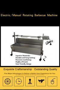 Parrilla Eléctrica de Carbón para Exteriores, Acero Inoxidable 304, Plegable, Multifuncional, Ahumador para Camping, Rejilla Desmontable, Más Vendida - Product Image 3